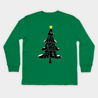 Christmas tree Kids Long Sleeve T-Shirt